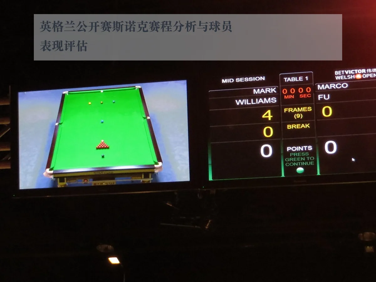 英格兰公开赛斯诺克赛程分析与球员表现评估